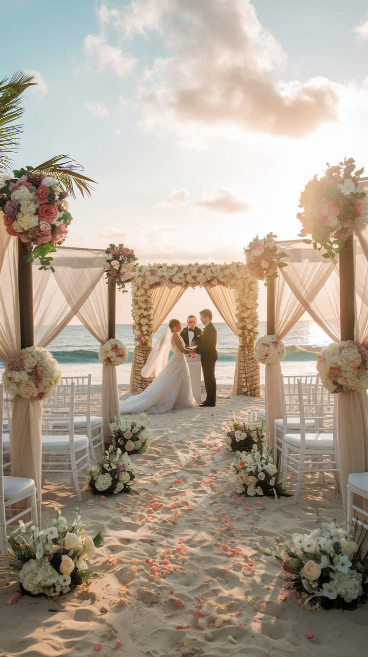 Luxury Beachside Wedding